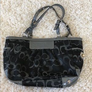 Coach signature collection shoulder bag